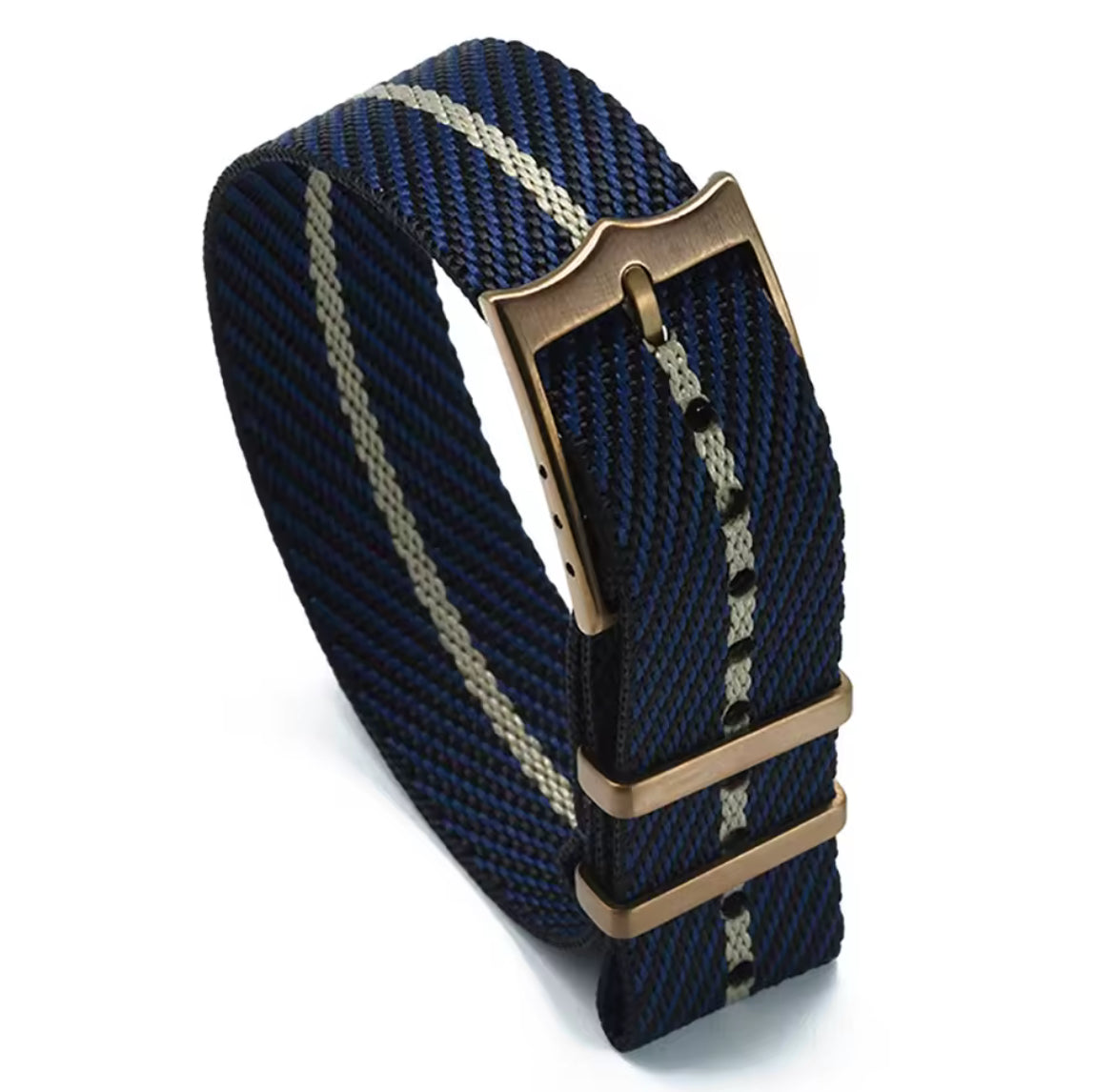 Tudor FDX Black Bay Bronze NATO No logo Strap All Colors