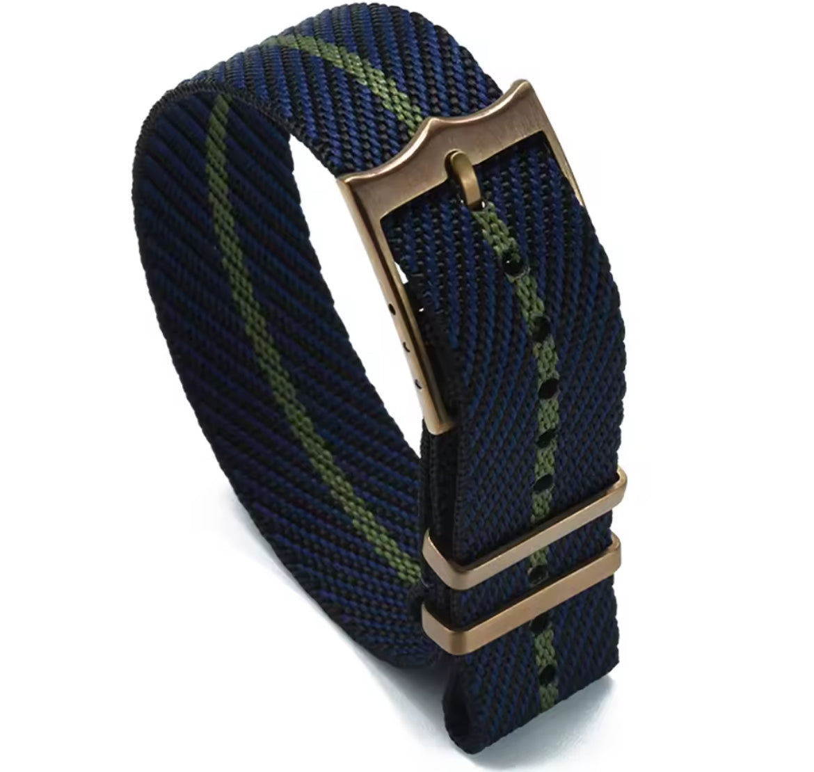 Tudor FDX Black Bay Bronze NATO No logo Strap All Colors