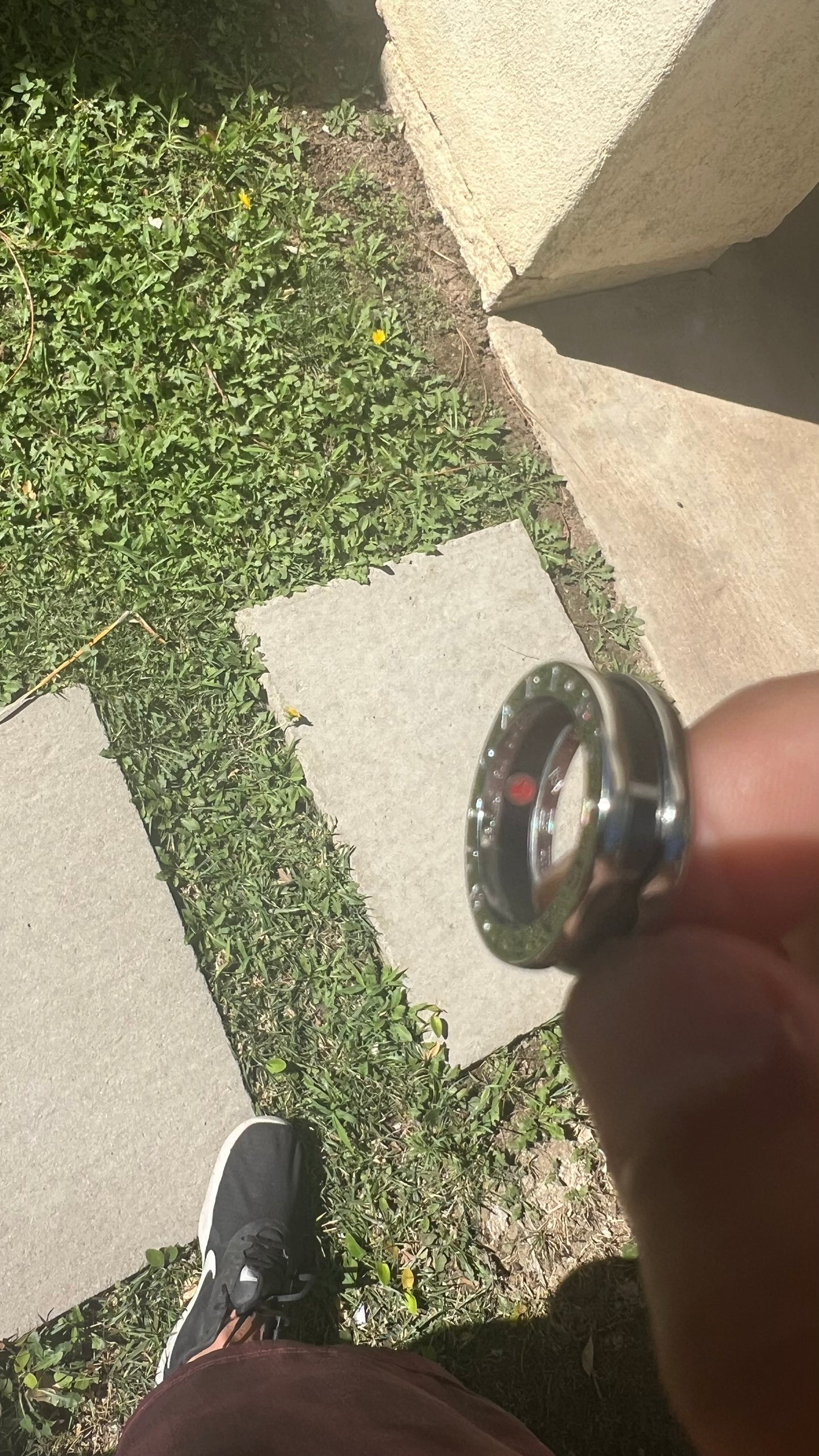 BVLGARI BZero 1 Save The Children Chrome SS / Black USA Size 7 Ring