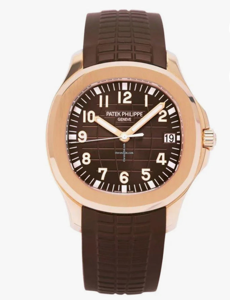Patek Philippe Aquanaut Date, Sweep Seconds Brown 18k Rose Gold 40,8mm, Ref# 5167R-001 Watch