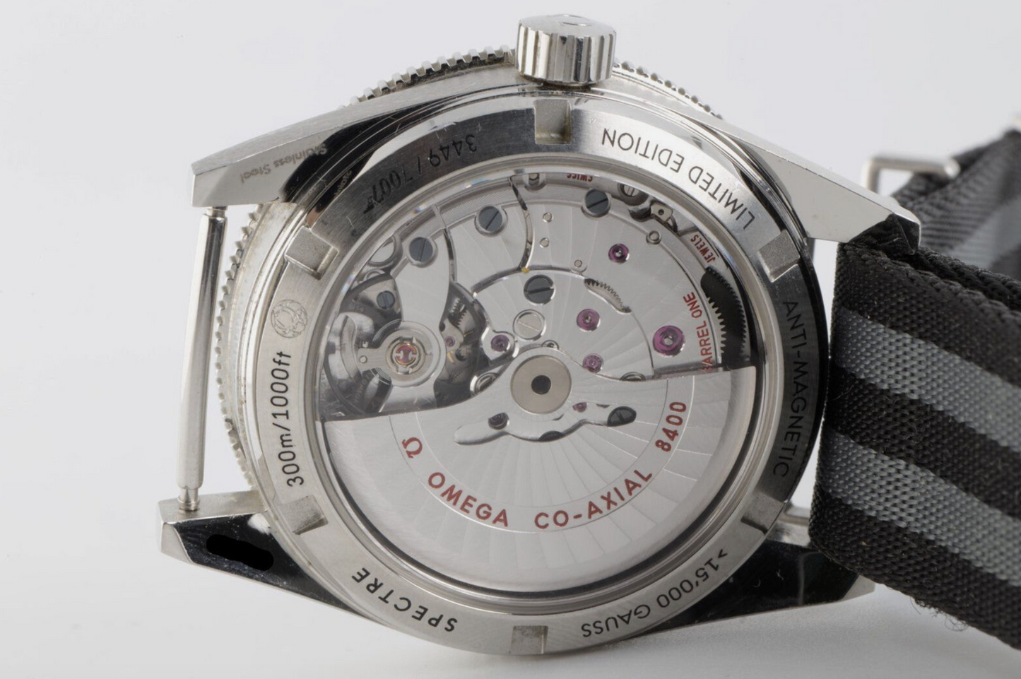 Omega Seamaster James Bond Spectre Limited Edition 43 NATO Strap Watch