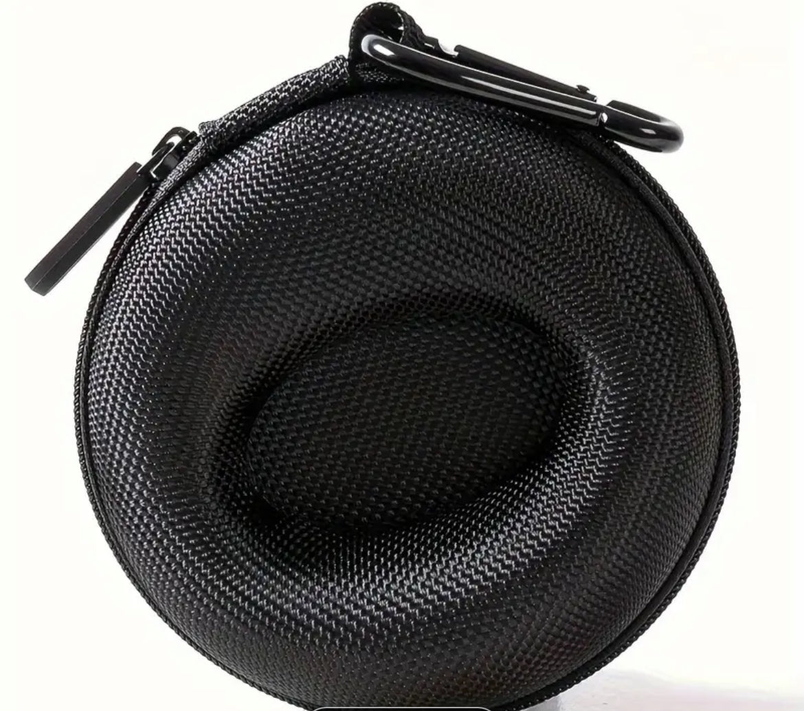 Watch Carrying Pouch, Molded Nylon, Zipper