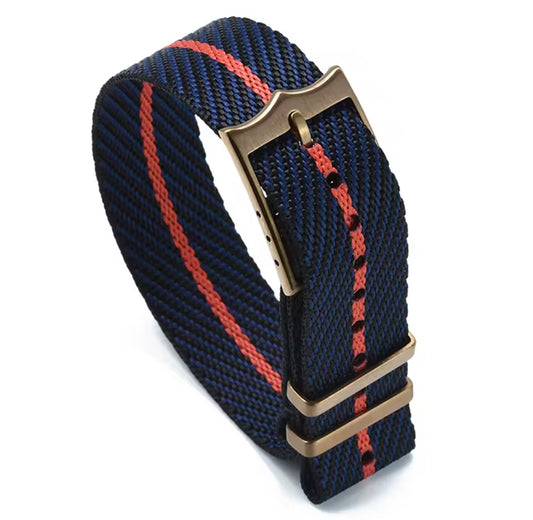 Tudor FDX Black Bay Bronze NATO No logo Strap All Colors