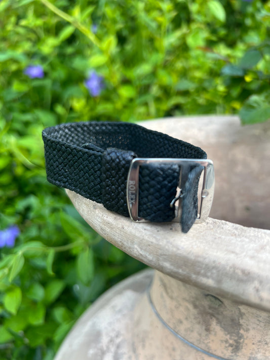 Rolex Custom Weaved Black NATO Strap