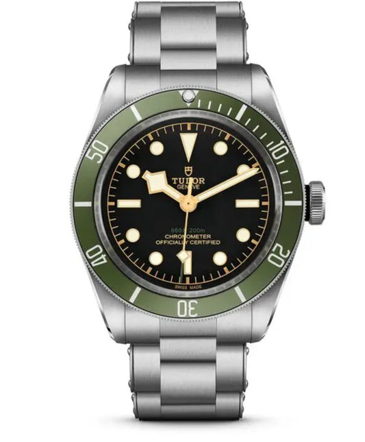 Tudor Black Bay Quartz Movement Green Bezel No Date  Stainless Steel 41mm No. M7941A1A0RU-0003 Watch
