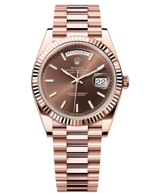 Rolex Everose Gold President Day Date 40 228235 CX