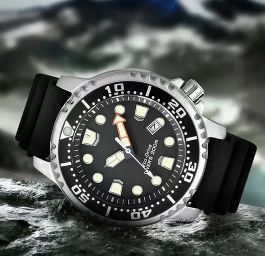 Citizen CTZ BN0150 Eco-Drive Series Sports Diving Waterproof Quartz Brack Watch