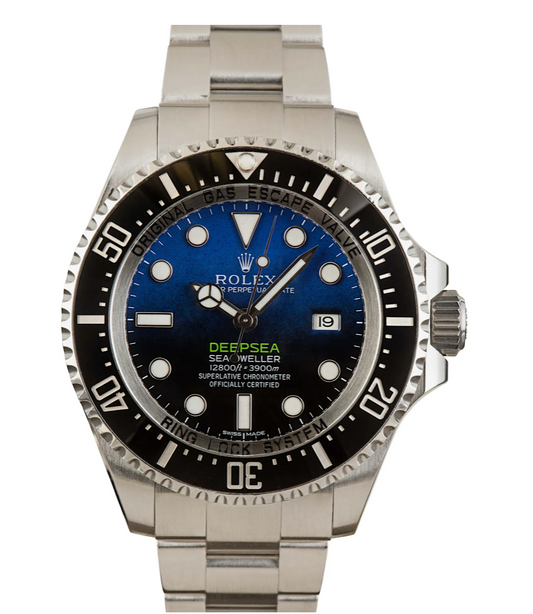 Rolex Sea-Dweller 116660B Ceramic Bezel James Cameron Blue Dial Watch