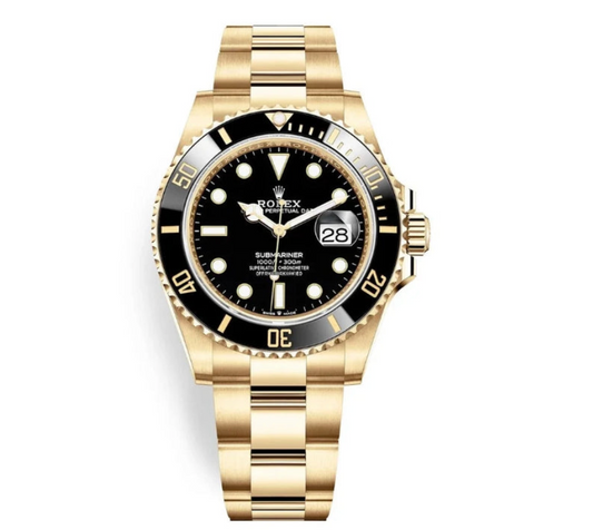 ROLEX Submariner 41MM Yellow Gold Black Dial Black Bezel 126618LN NEW 2025 Watch