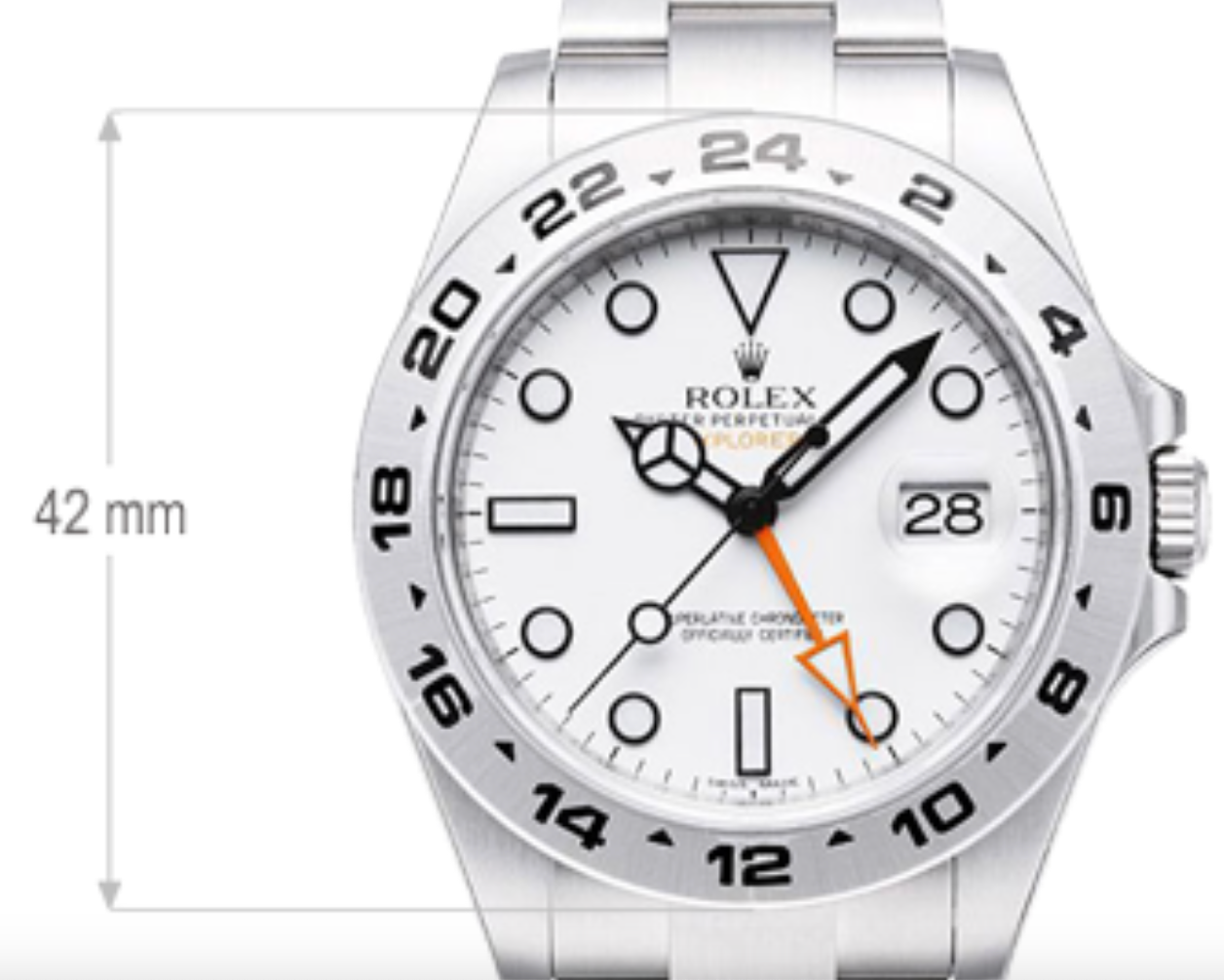 Rolex Explorer II Multiple dial options 42mm