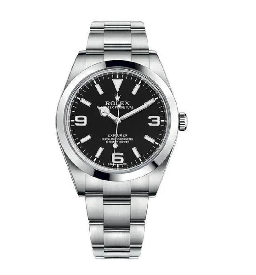 Rolex Explorer I 214270-0003 40 mm Black Dial Watch