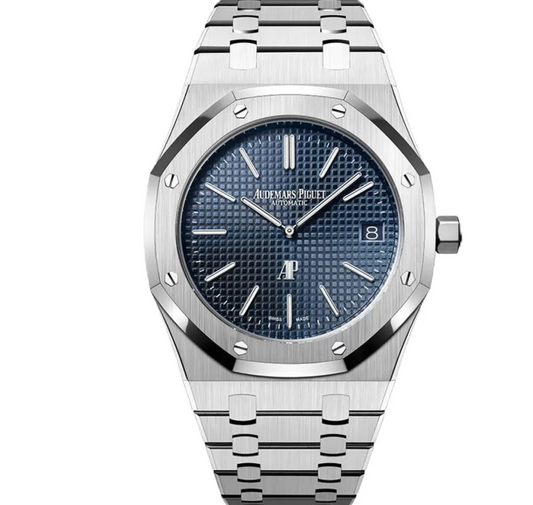 AP Audemars Piguet Royal Oak Jumbo Ultra Thin Blue Watch
