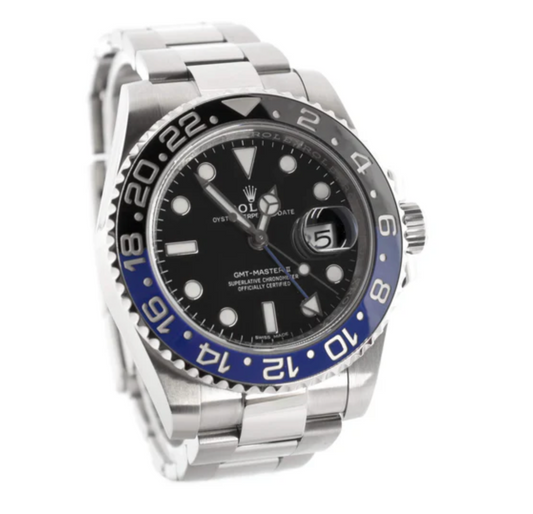 GMT-Master II "Batman" Oyster Perpetual Date Stainless Steel / Cerachrom 40mm Watch