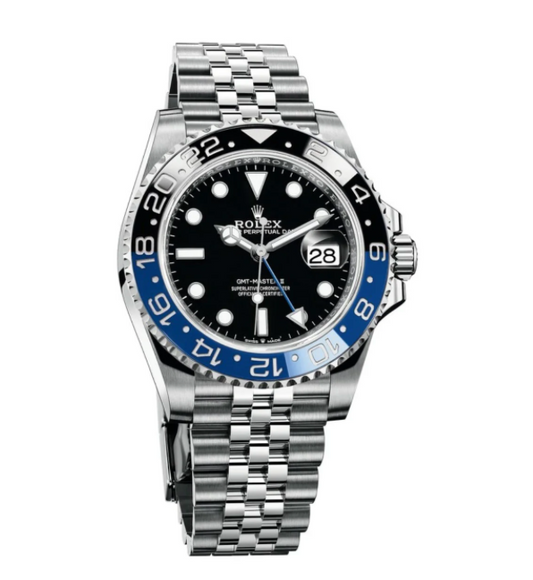 Rolex GMT Master II 126710BLNR Jubilee, “BATMAN”Black/Blue Ceramic Bezel, 904L Steel, Best Edition  Watch